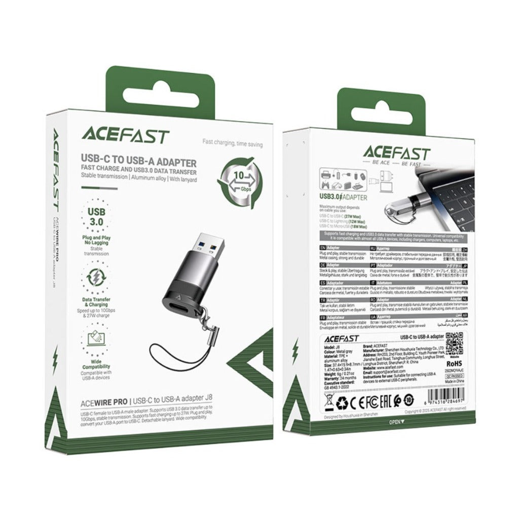 ACEFAST Adapter J8 USB-C to USB-A