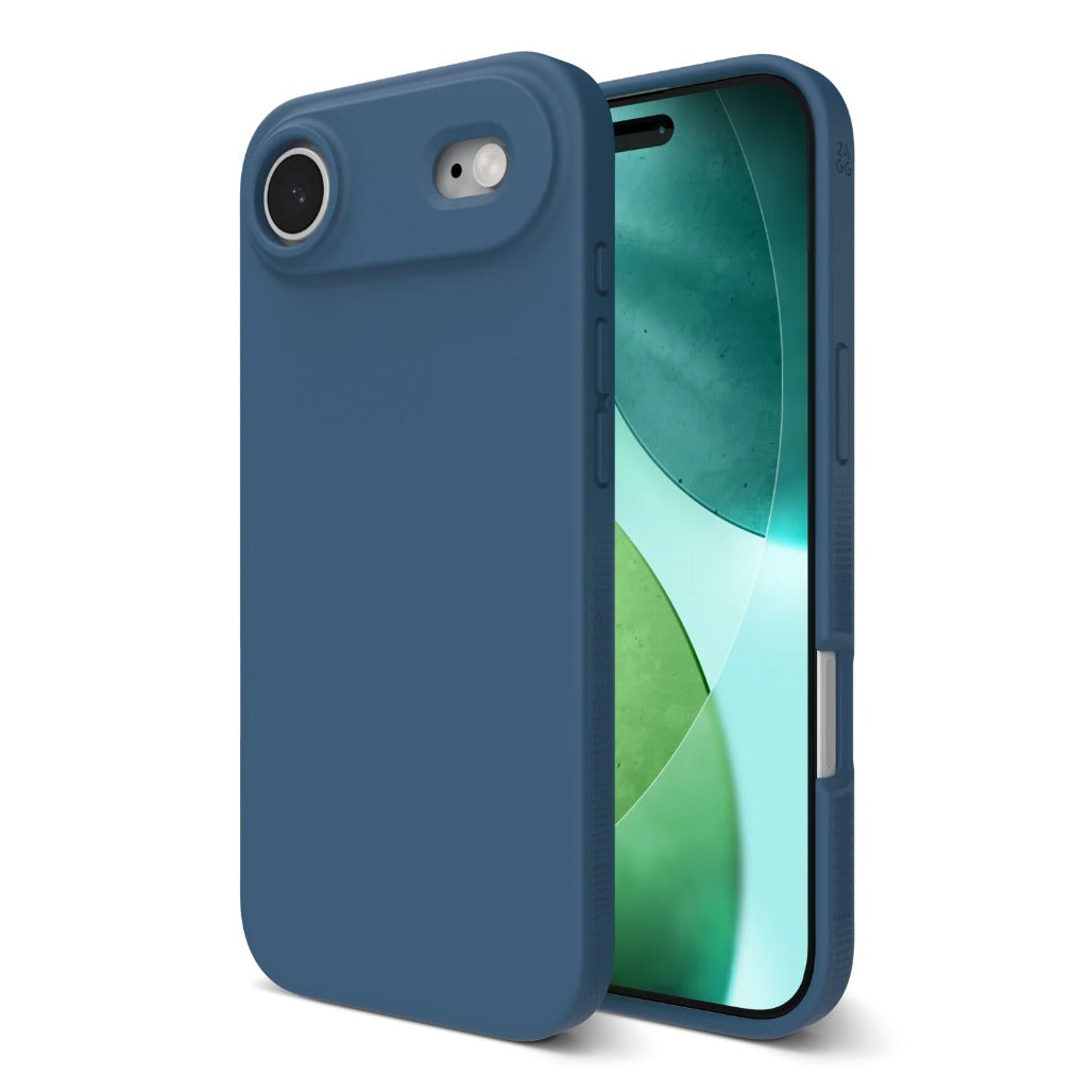 Zagg Manhattan Snap for MagSafe Slim Phone Case for iPhone Air - Ocean Abyss Blue