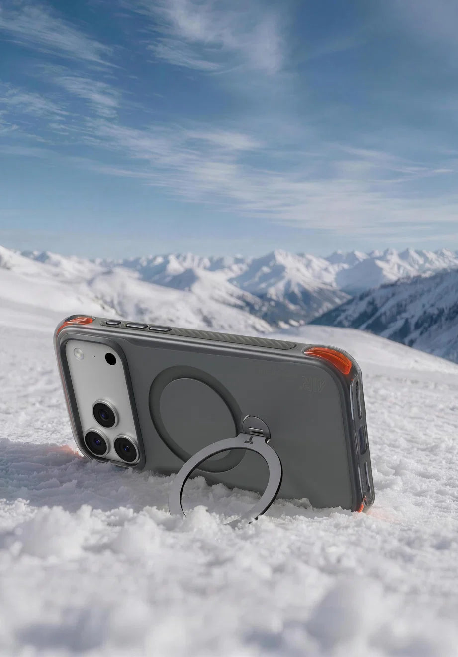 Torras Ostand Q3 Air Pro for iPhone 17 Pro Max - Obsidian Core