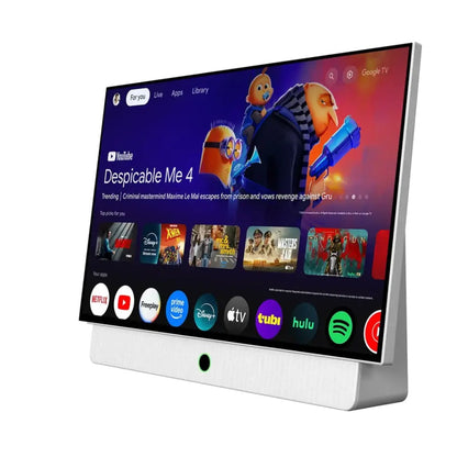 Powerology Portable 27" FHD Smart TV - White