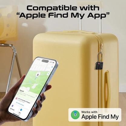 Promate TSA Luggage Lock with Smart Precision Tracking Tag, works with Find My App