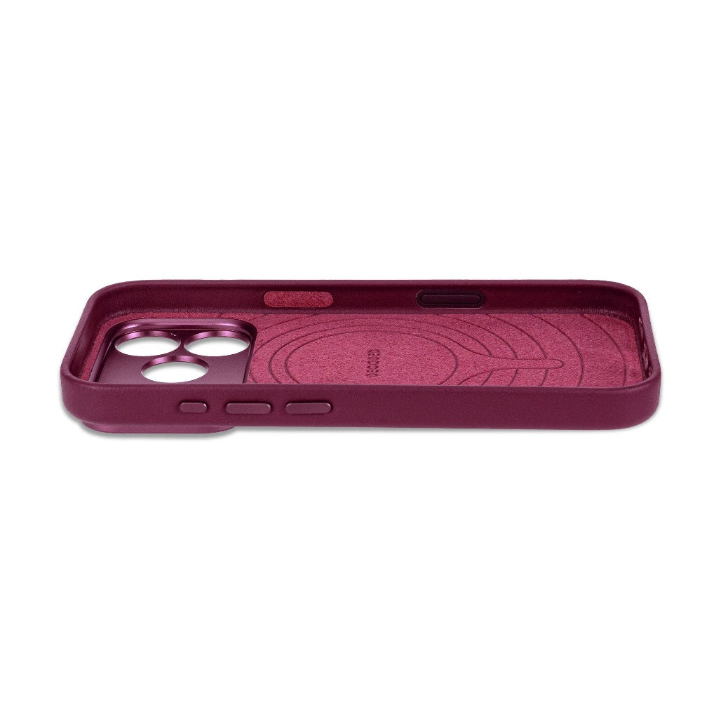 Decoded Leather Case - Aubergine - iPhone 18 Pro/18 Pro Max
