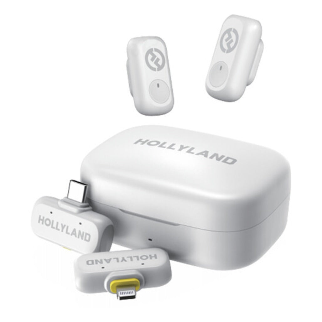 HollyLand Lark A1 Wireless Mini Microphone - White