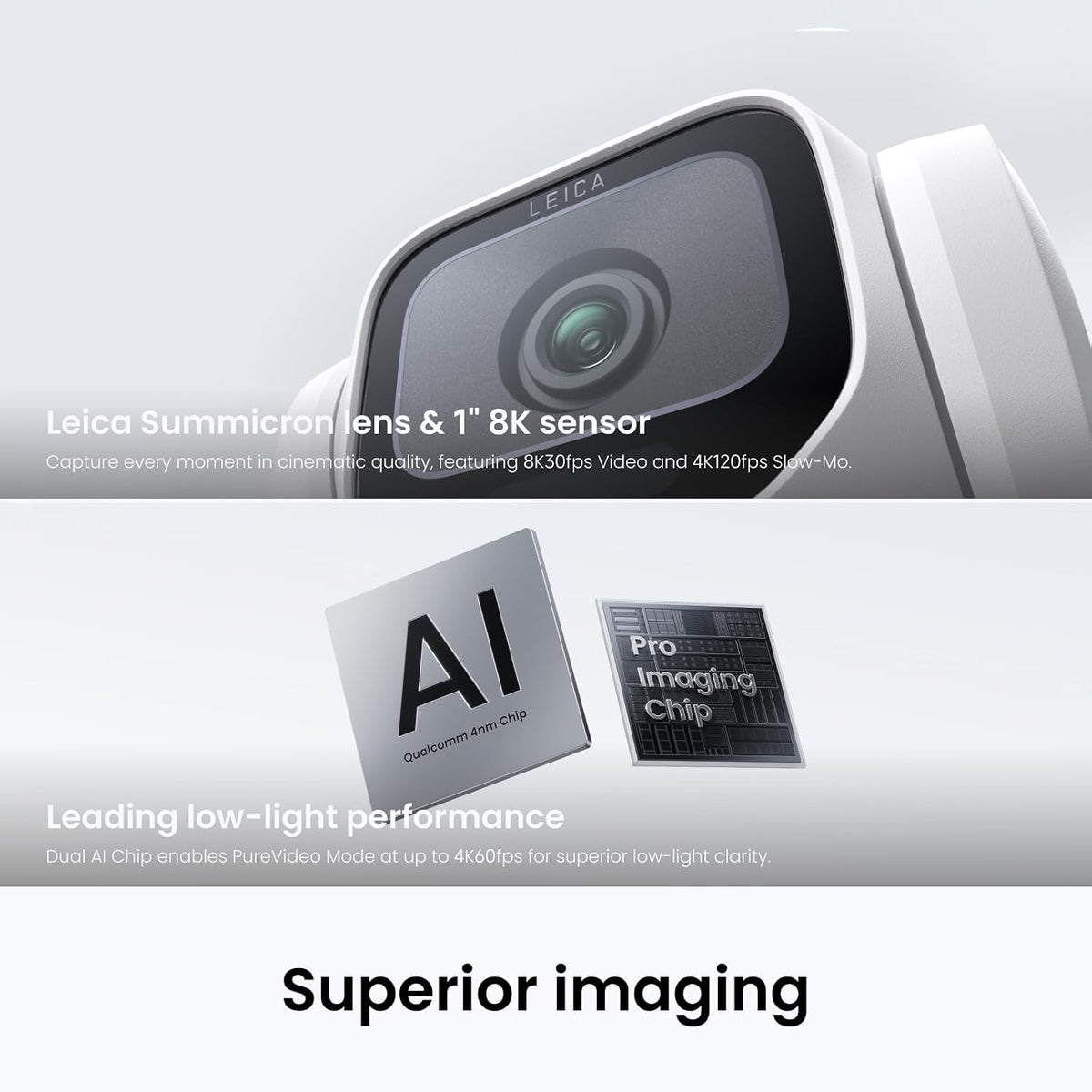 Insta360 Luna Pro - 8K Vlogging Camera with Leica Lens