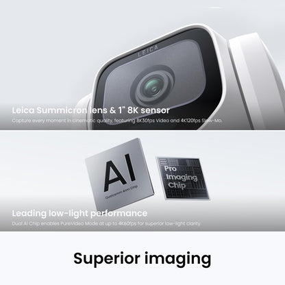 Insta360 Luna Pro - 8K Vlogging Camera with Leica Lens