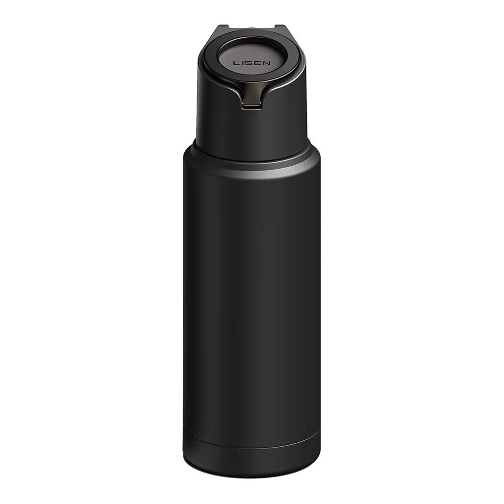 LISEN Multi-function Water Bottle with All-in-One Mount Holder for MagSafe & Portable Insulated Flask