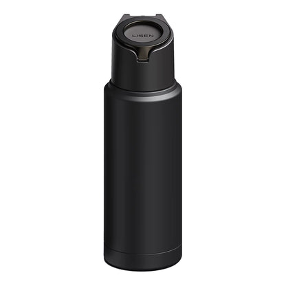 LISEN Multi-function Water Bottle with All-in-One Mount Holder for MagSafe & Portable Insulated Flask