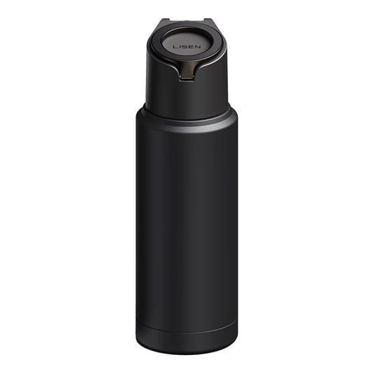 LISEN Multi-function Water Bottle with All-in-One Mount Holder for MagSafe & Portable Insulated Flask