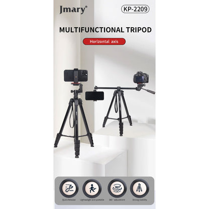 Jmary KP-2209 1.7M Horizontal Axis Tripod for Camera & Mobile - 20 Pieces