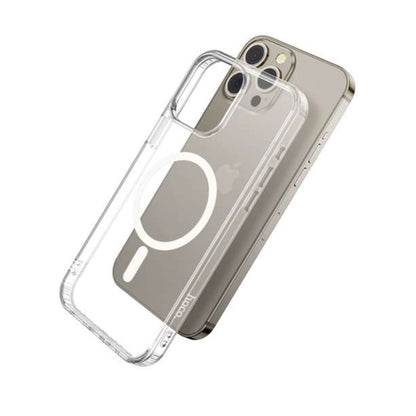 HOCO Magnetic Case for iPhone 15 Pro - Transparent