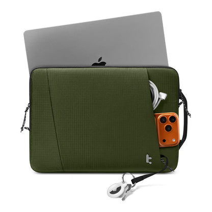 Tomtoc Essence-A35 Protective Laptop Sleeve for 14 inch New MacBook Pro - Green