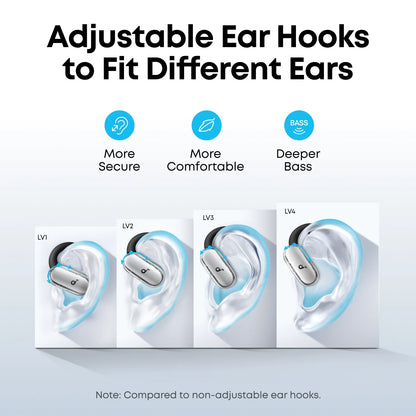 Soundcore by Anker V40i | Comfortable Fit and Clear Sound, Lidless Case