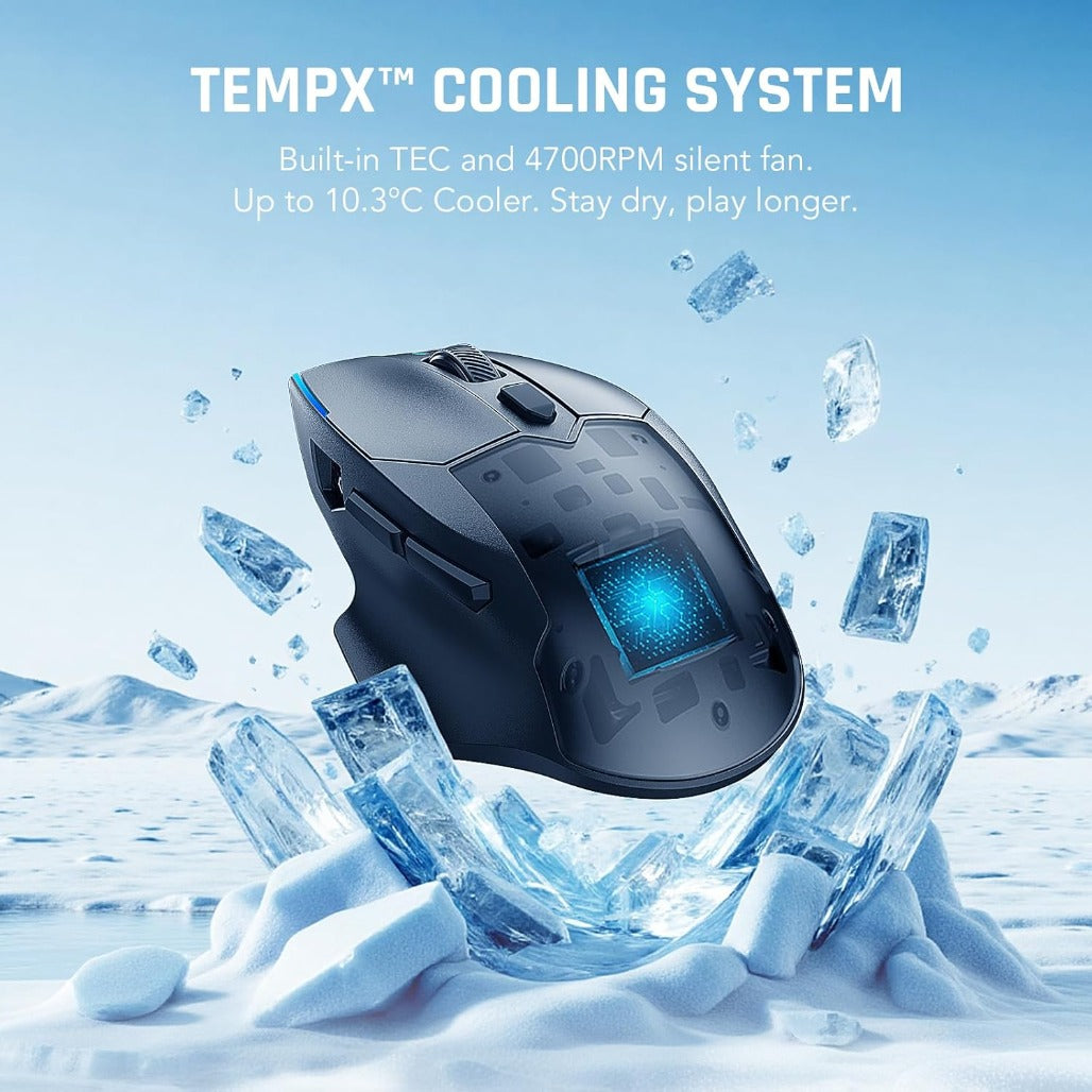 Black Shark Funcooler Wireless Gaming Mouse with Active Cooling & Heating