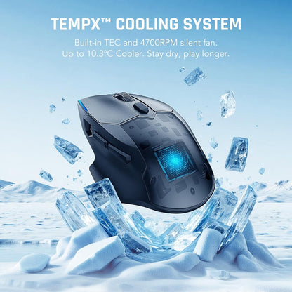Black Shark Funcooler Wireless Gaming Mouse with Active Cooling & Heating