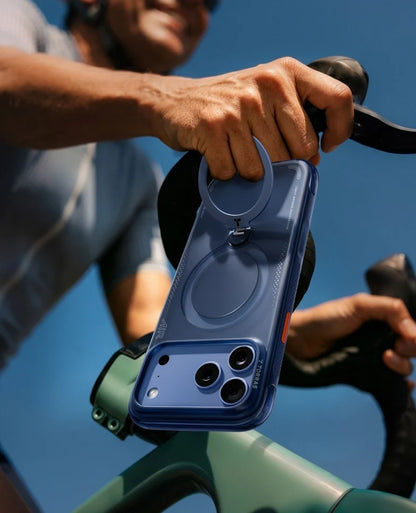 Torras Ostand Q3 Air for iPhone 18 Pro/18 Pro Max - Deep Blue