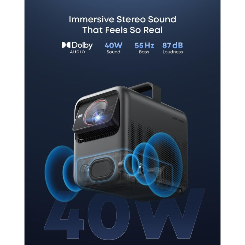Nebula X1 - 4K Triple Laser Projector - Micro Gimbal