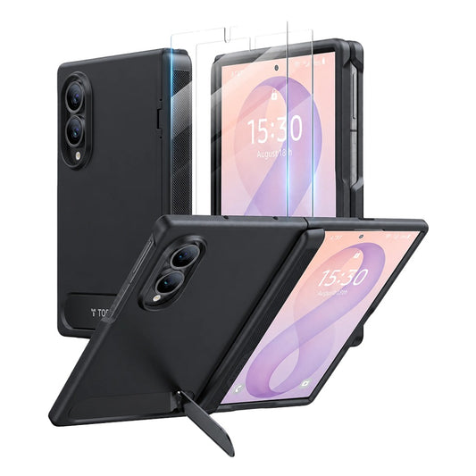 Torras Ostand L1 MagSafe Case for Samsung Galaxy Z Fold 8 with Screen Protector