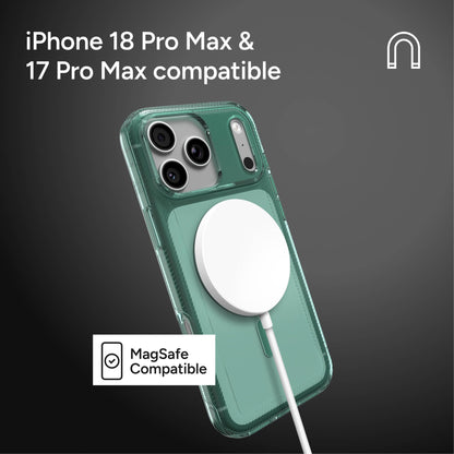 Zagg Luxe Snap For iPhone 18 Pro/18 Pro Max and iPhone 17 Pro/17 Pro Max - Jelly Mint Tinted