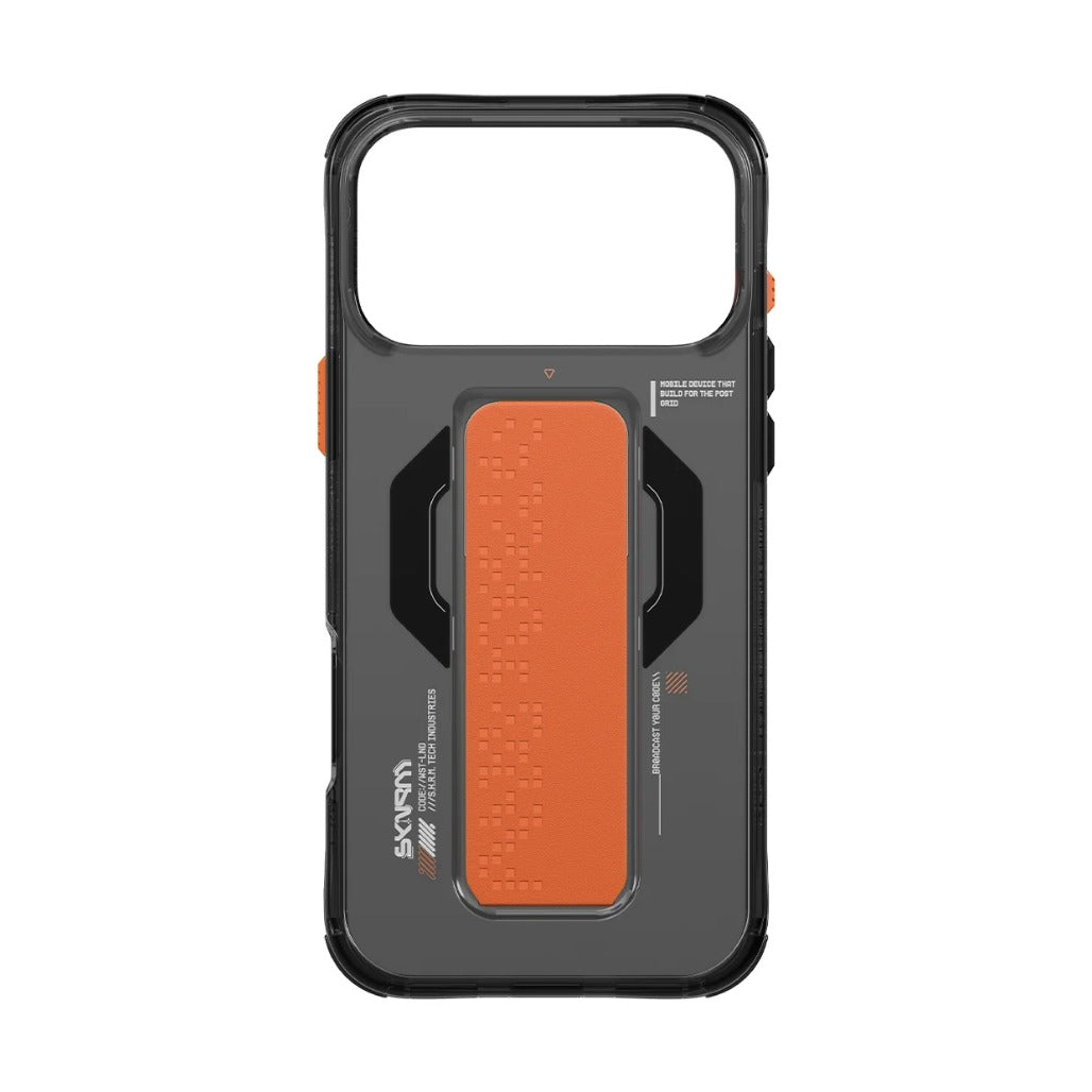 Skinarma HAXA Mag-Charge with Grip-Stand for iPhone 17 Pro / 17 Pro Max - Black