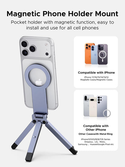 UGREEN MagSafe Tripod 360° Rotating Adjustable Magnetic Phone Stand - 75509