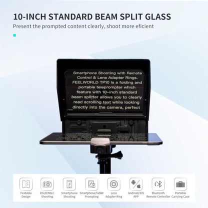 Feelworld Portable Teleprompter 10" - TP10