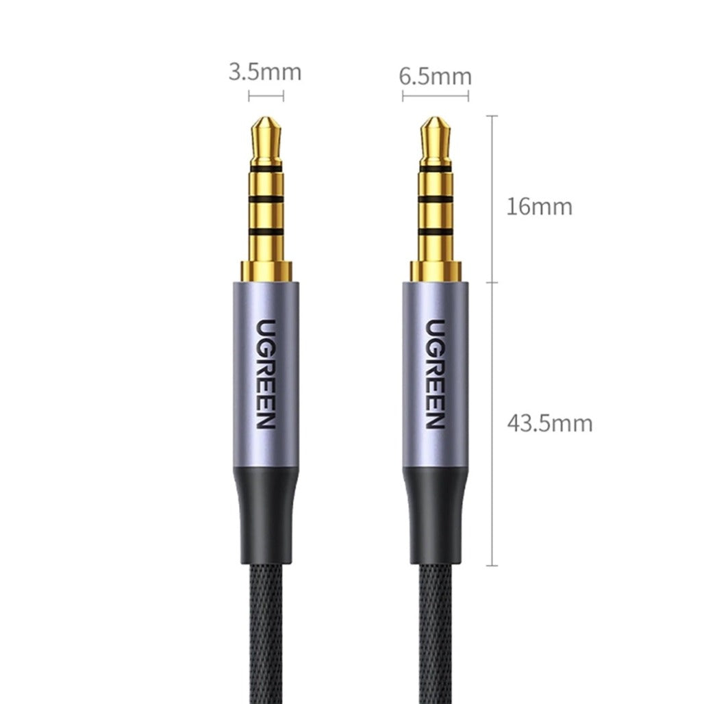 UGREEN AV183 10648 - 1 m - 3.5mm Mini Jack to 3.5mm Mini Jack - gray