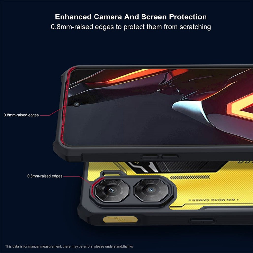 XUNDD For ZTE nubia Neo 3 5G Case Dropproof TPU + Acrylic Clear Back Phone Cover