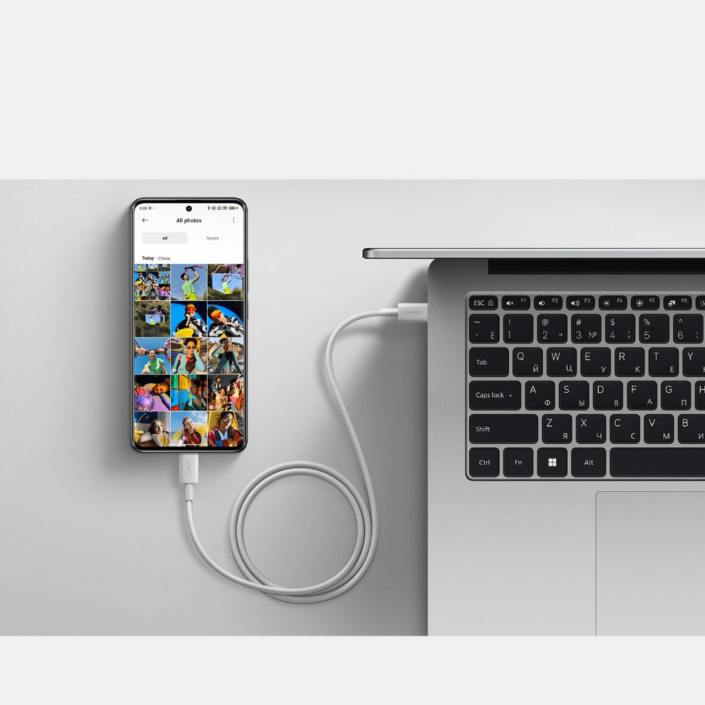 Xiaomi 6A Braided USB-C to USB-C Cable - 2m
