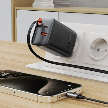 Acefast Fast Wall Charger A111 PD67W (USB-A + USB-C + USB-C cable) EU