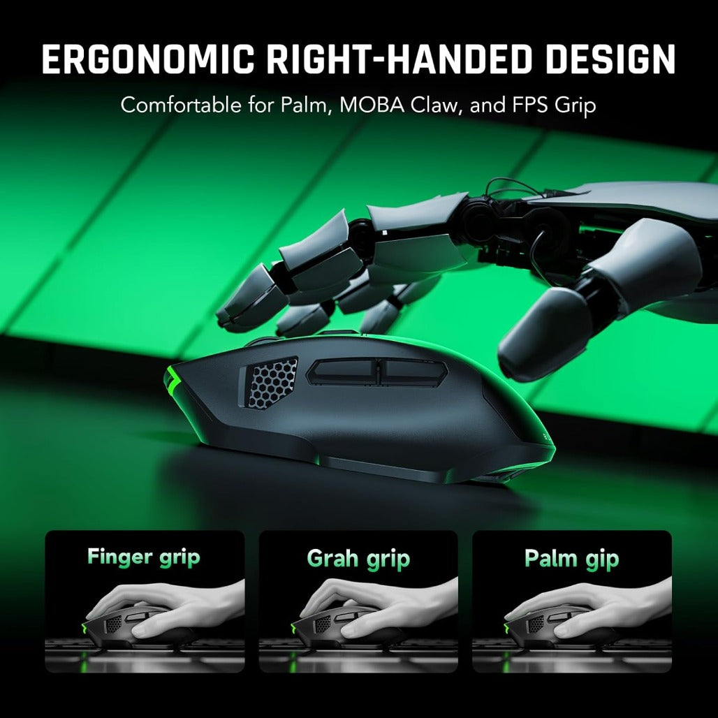 Black Shark Funcooler Wireless Gaming Mouse with Active Cooling & Heating