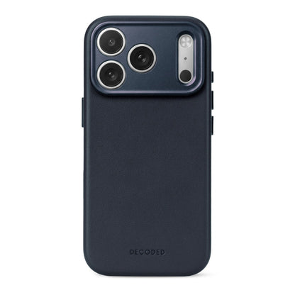 Decoded Leather Case - Midnight Blue - iPhone 18 Pro/18 Pro Max