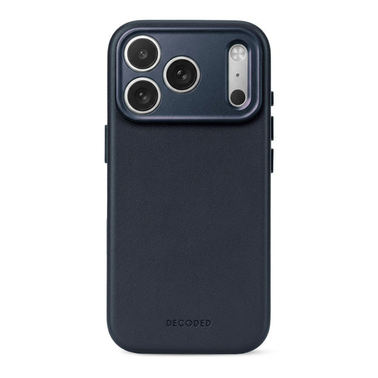 Decoded Leather Case - Midnight Blue - iPhone 18 Pro/18 Pro Max
