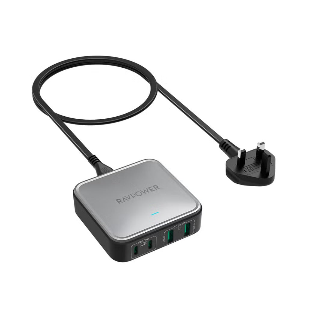 RAVPower RP-PC1042 GaN PD 100W 4-Port Desktop Charger