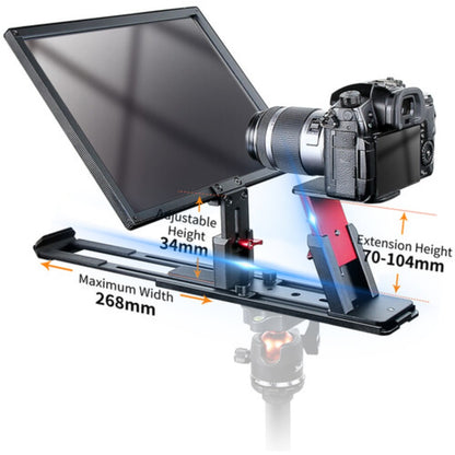 Desview 12.9" Teleprompter with Bluetooth Remote