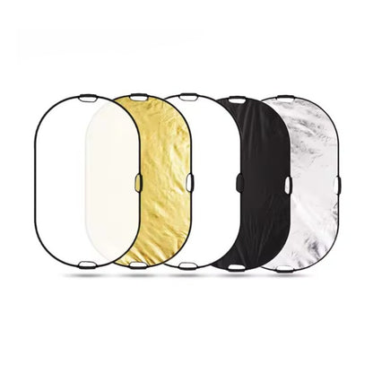 5 in 1 Oval Reflector 80x120cm