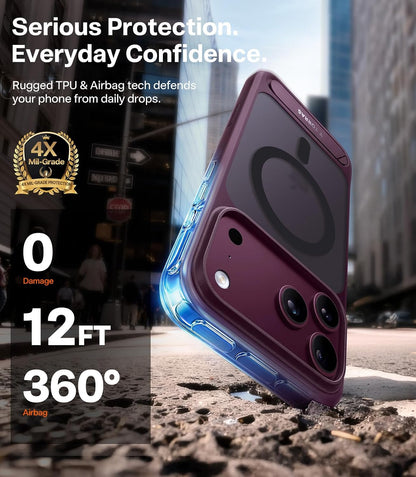 TORRAS Ostand L1 for iPhone 18 Pro/Pro Max Case - Dusk Purple