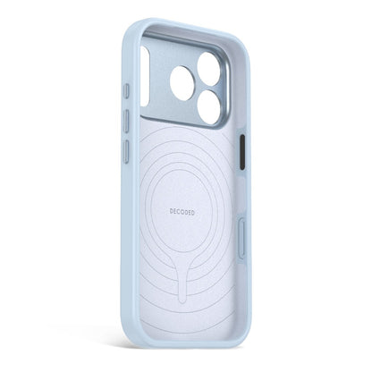 Decoded AntiMicrobial Silicone Case - Light Blue - iPhone 18 Pro/18 Pro Max