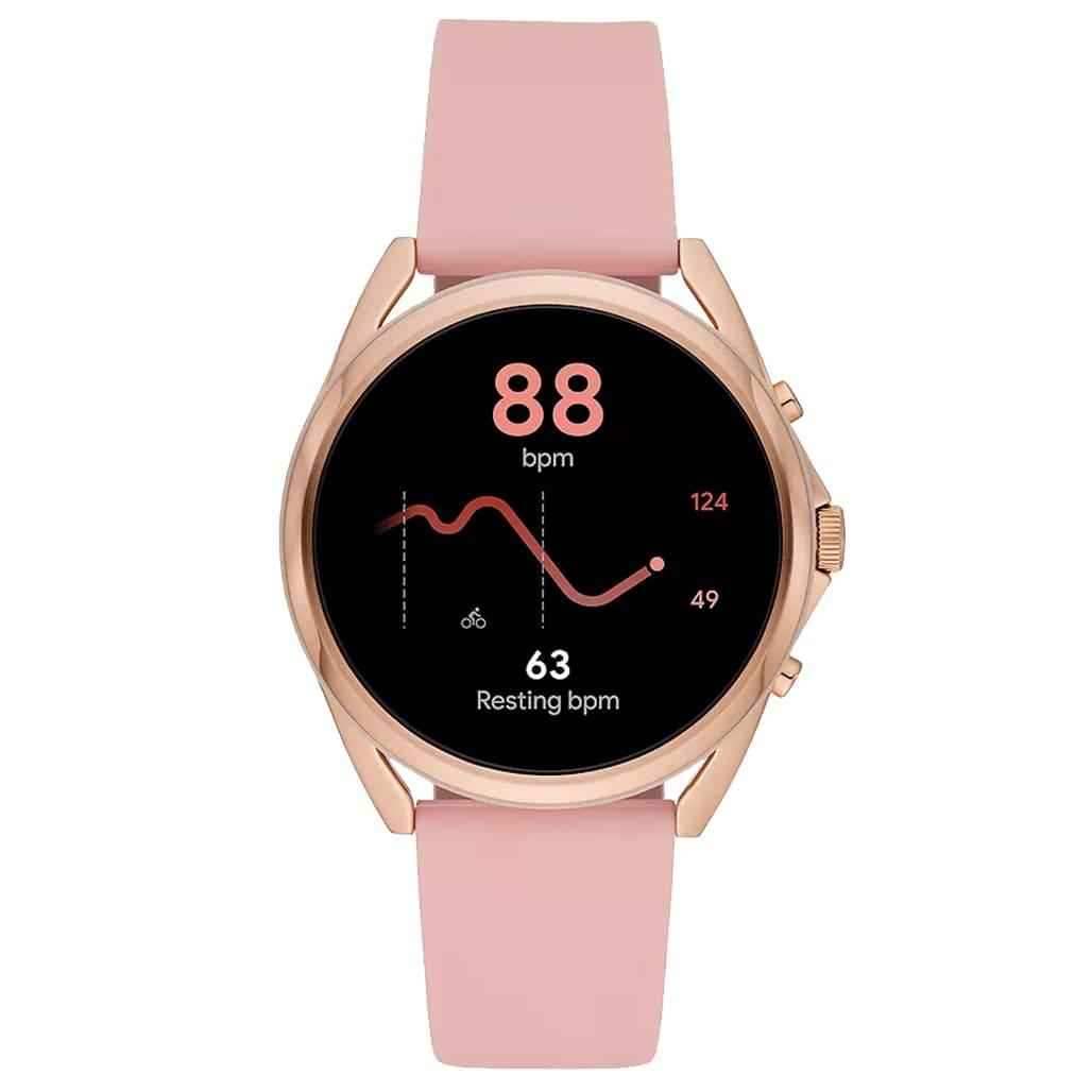 Fossil Gen 5 LTE Smartwatch Blush Silicone - Pixel Zones