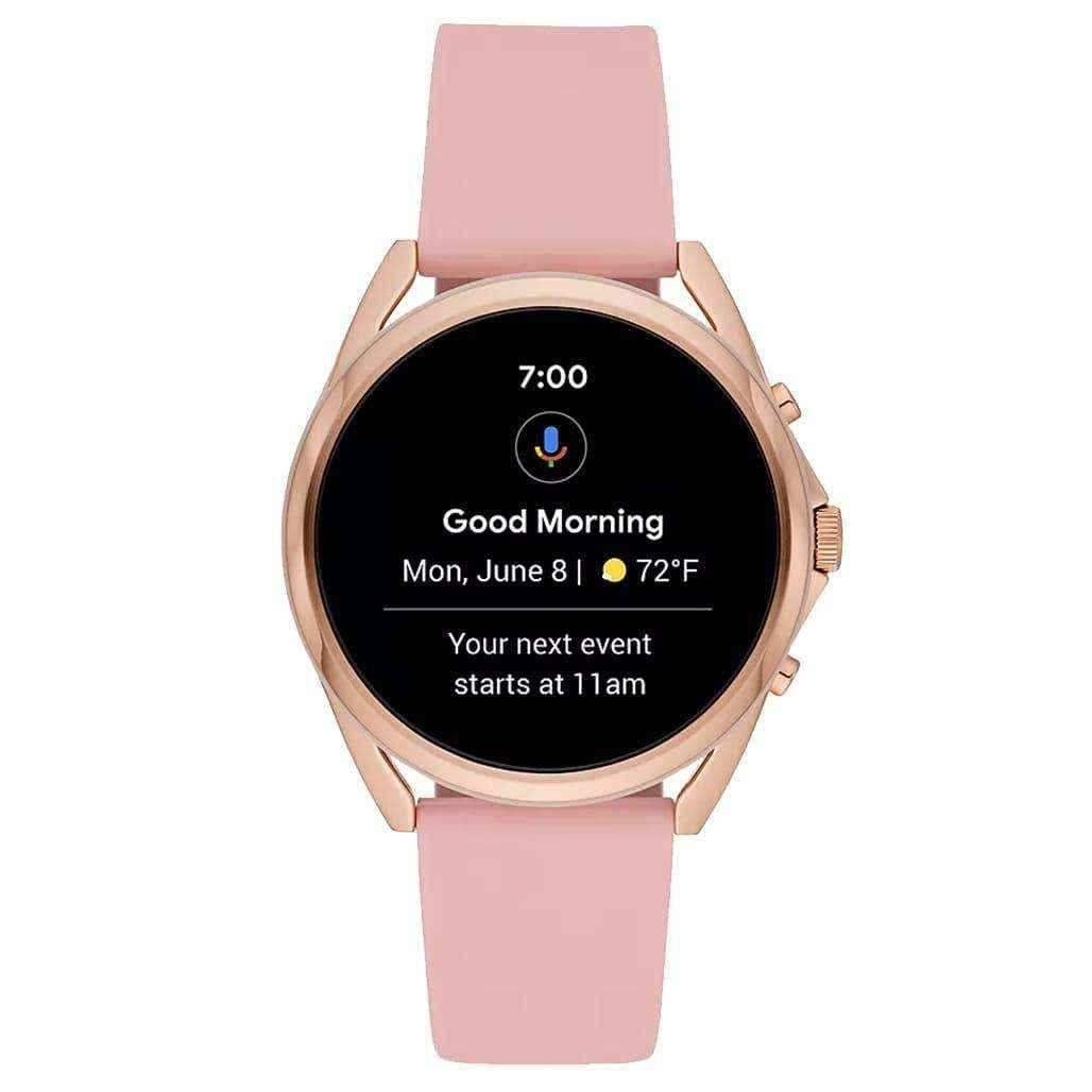 Fossil Gen 5 LTE Smartwatch Blush Silicone - Pixel Zones