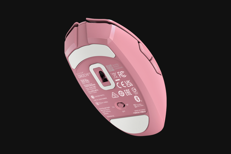 Razer Orochi V2 Quartz Edition – Ultra-Lightweight Wireless Gaming Mouse