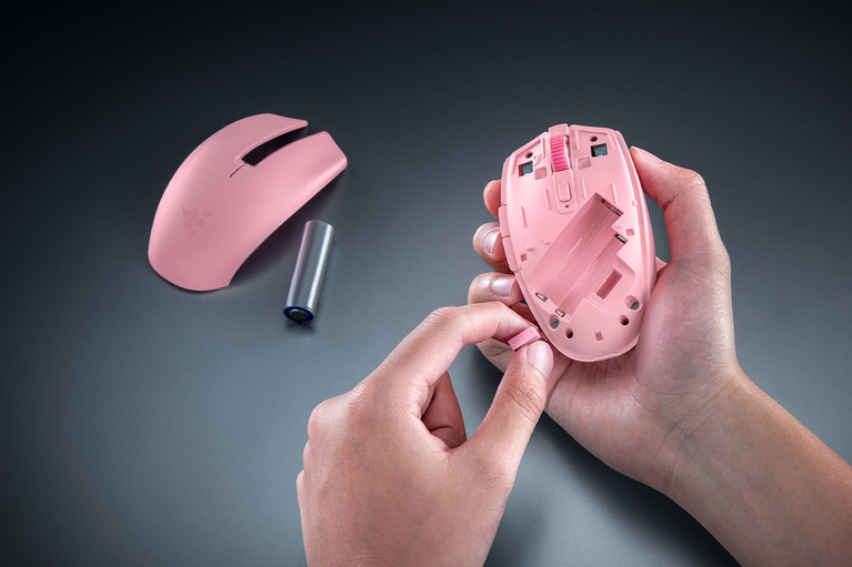 Razer Orochi V2 Quartz Edition – Ultra-Lightweight Wireless Gaming Mouse