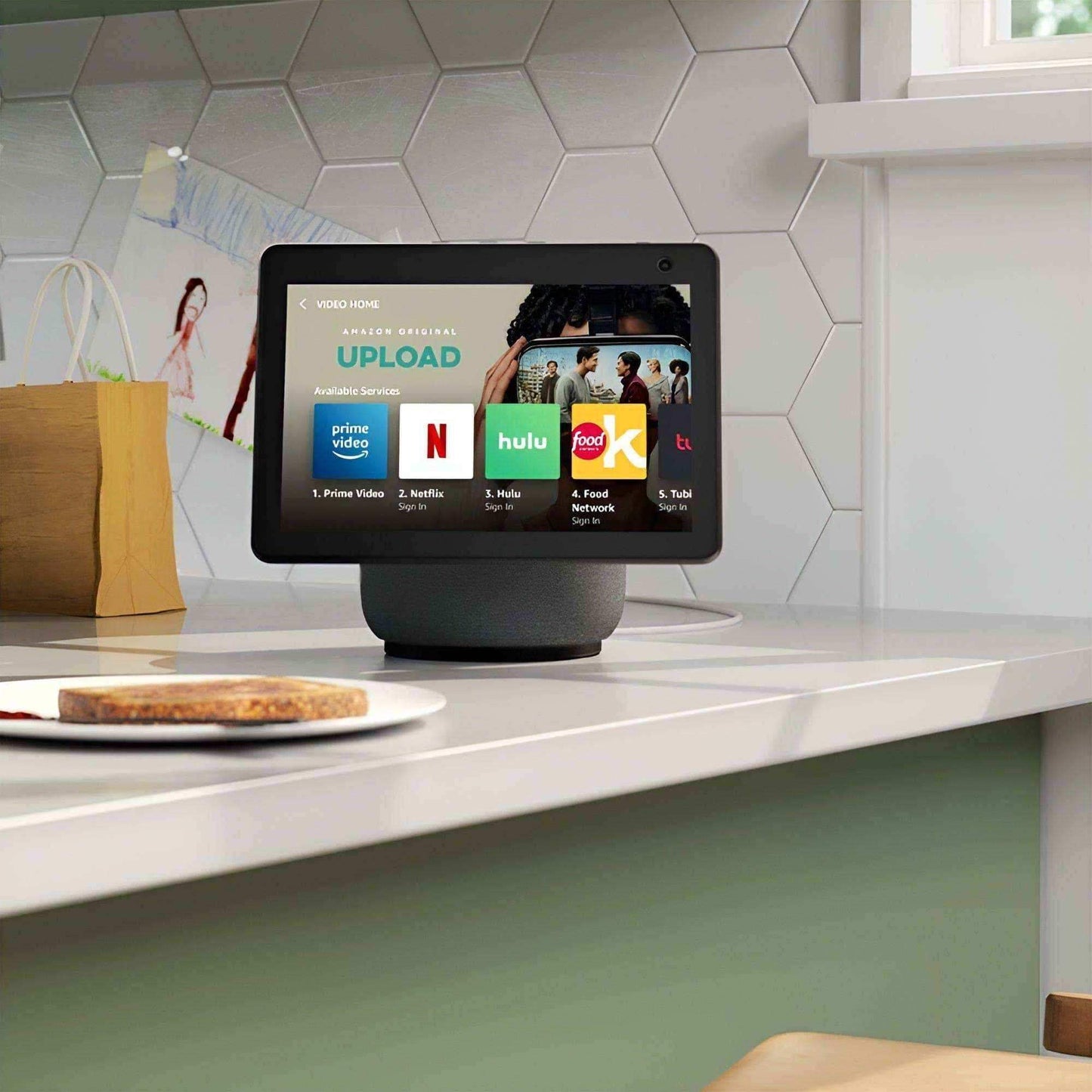 Amazon Echo Show 10 (3rd Generation) 10-inch Smart Display with Alexa Charcoal - Pixel Zones