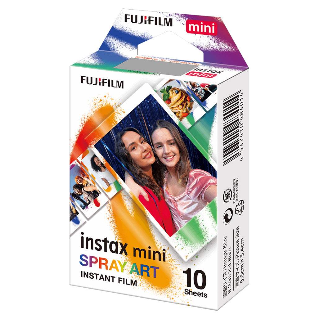 instax mini Spray Art Film – 10 Exposures Instant Pack