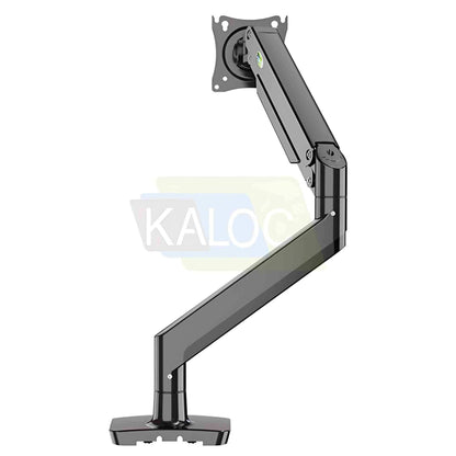 Kaloc DS160-S Single Desk Monitor Arm Adjustable Gas Spring Support Max 40 Inch - Pixel Zones