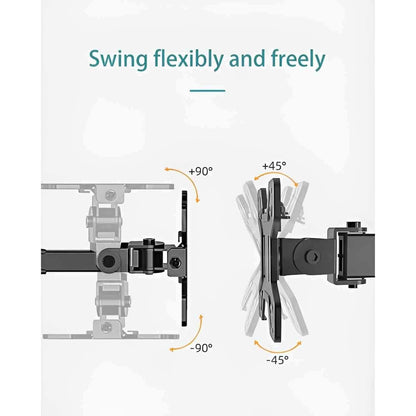Kaloc DW220-J Dual Monitor Arm Desk Mount Fully Adjustable Stand 17" to 27" - Pixel Zones