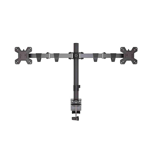 Kaloc DW220-J Dual Monitor Arm Desk Mount Fully Adjustable Stand 17" to 27" - Pixel Zones