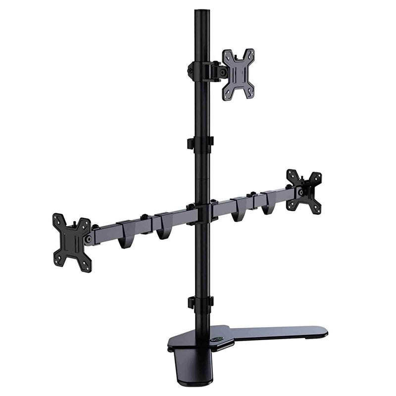 KALOC DW230-T 3 Monitor Desk Mount Fully Adjustable Stand 17
