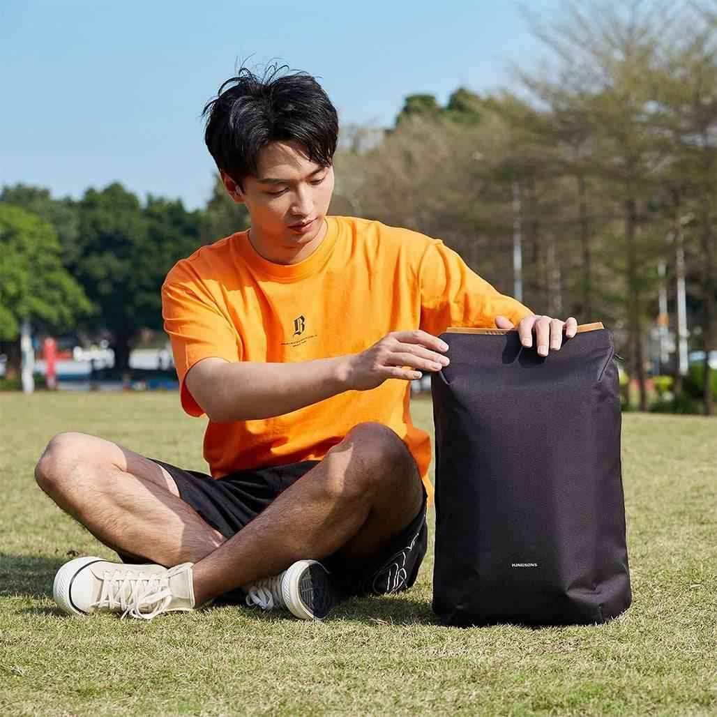 Kingsons KS3207W Minimal Waterproof Backpack 15.6 Inch with Charging Port - Pixel Zones