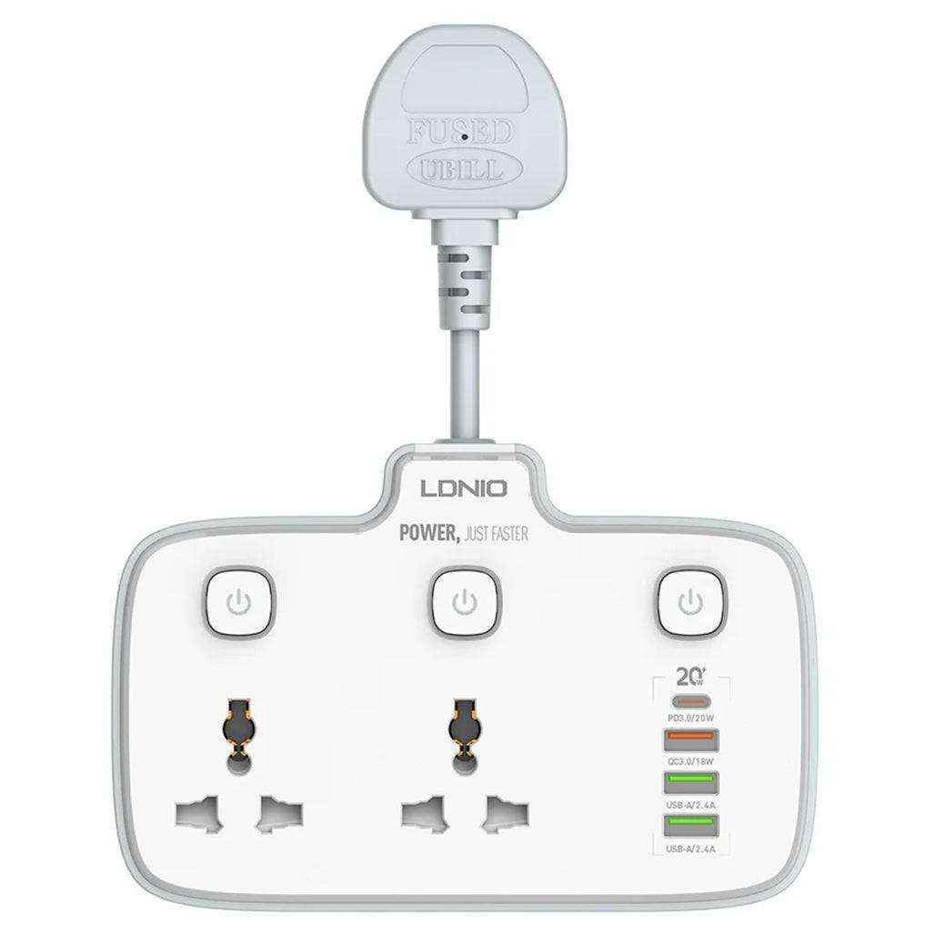 LDNIO SE2435 2500W Power Expansion Socket with Auto ID - Pixel Zones