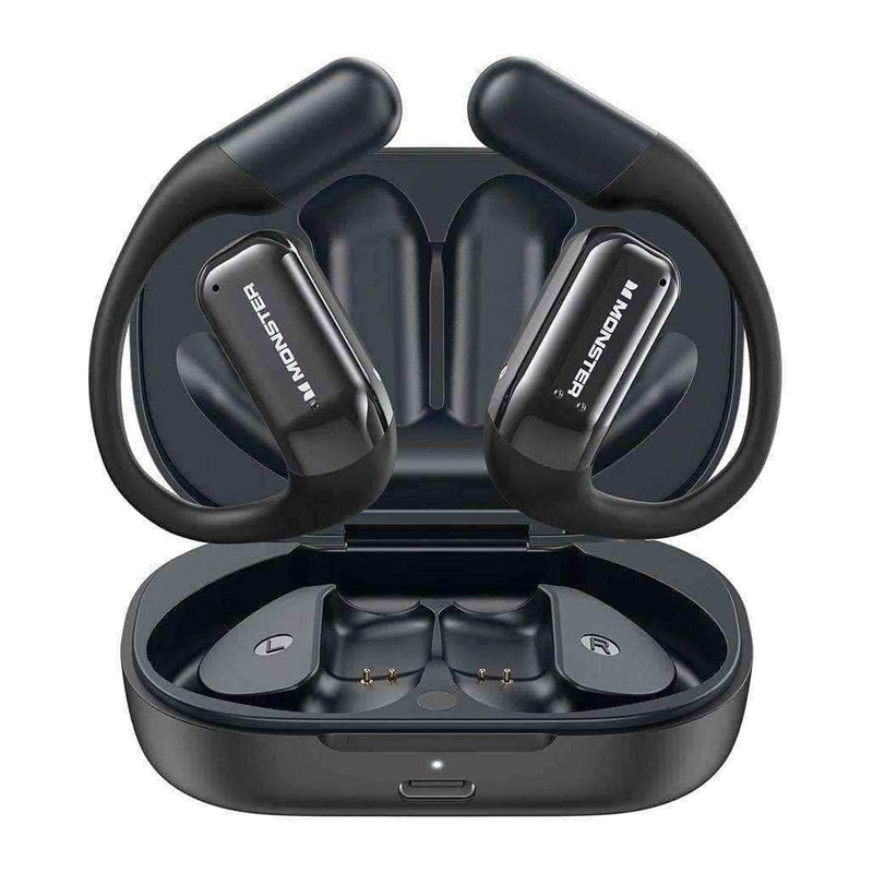 Monster Clarity Free 100 Lite OpenEar Waterproof Wireless Earbuds - Pixel Zones